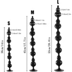 20.8-Inch Ultra Long Anal Beads, Soft Anal Plug for Prostate Massage