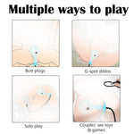 Inflatable Buttplug, Inflatable But Plug With Anal Pump Expanding Butt Plug Inflatable Dilator Dildos Large Buttplug Huge Big Butt Plugs Silicone Inflatable Sex Toys Anal Toy Trainer For Men Women