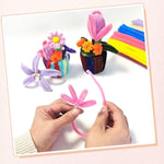 200 Pcs Thick Pipe Cleaners, Chenille Stems for DIY Crafts & Decorations