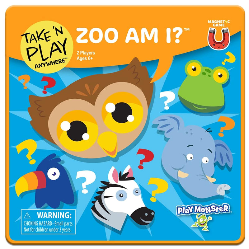 Take N Play Anywhere Zoo Am I Magnetic Travel Game For Kids Magnetic Mini G