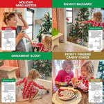 Christmas Special Edition, 218 Minute Of Fun Games - Minute To Win It Family Party & Travel For Kids & Adults, 2-12 Players! Play With Everyday Household Items.