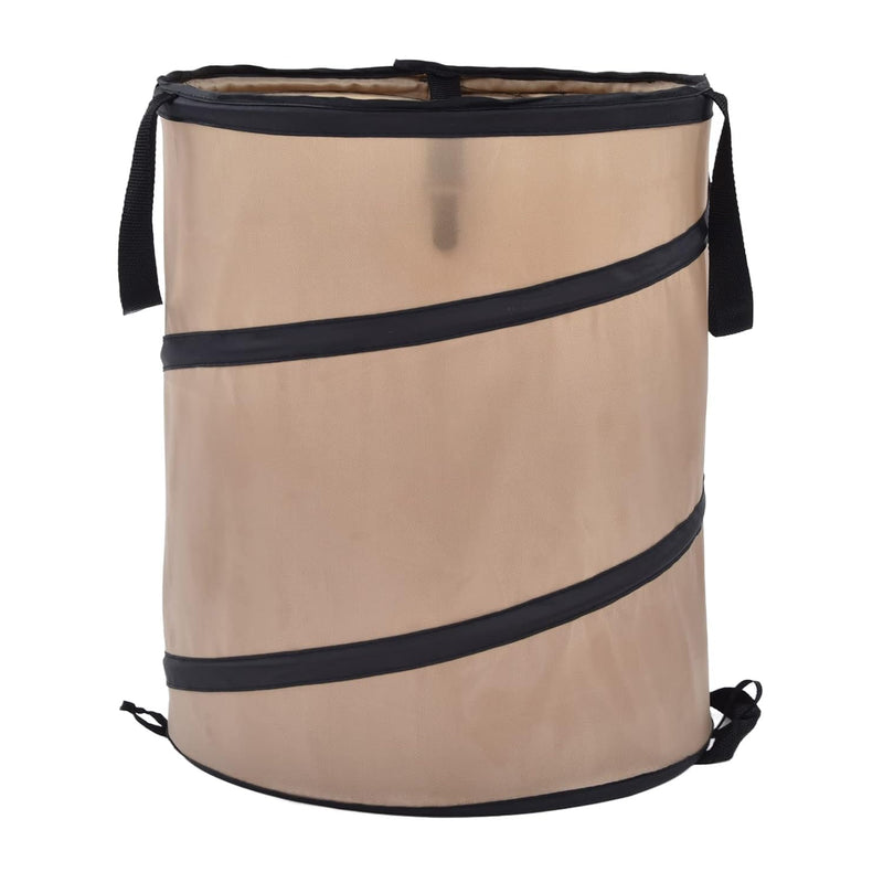 Collapsible Trash Can, 37.8L Collapsible Leaf Can Container Small Size