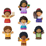 Fisher-Price Little People Toddler Toys Disney Encanto Figure Pack with 7 Characters for Pretend Play Ages 18+ Months