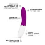 Liv 3 App-Controlled G-Spot Vibrator For Women With 8 Settings, Curved Shape Female Vibrator Sex Toys, Waterproof Vibrator, Personal Vibrators, Adult Toys For Women, Sex Toy For Woman, Deep Rose