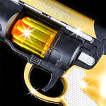 Blade Runner Toy Pistol Set - 2 Light Up Toy Guns With Leds & Sound Effects, Safe Pretend Play Pistols For Kids, Fun Light-Up Toy Guns For Boys & Girls With Batteries Included