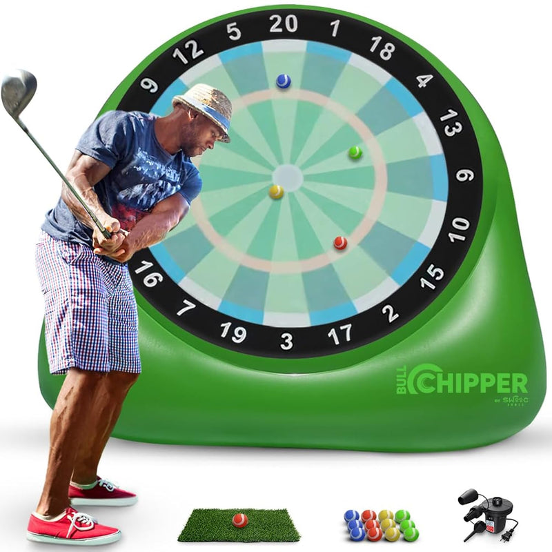SWOOC Games – Bull Chipper | Giant Golf Darts (Over 6ft Tall) with 10+ Golf