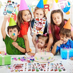 30 Sheets Tea Party Make Your Own Cupcake Stickers for Kids & Party Favors