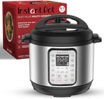 Duo Plus 9-in-1 Electric Pressure Cooker, Slow Cooker, Rice Cooker, Steamer, Sauté, Yogurt Maker, Warmer & Sterilizer, Includes App With Over 800 Recipes, Stainless Steel, 6 Quart