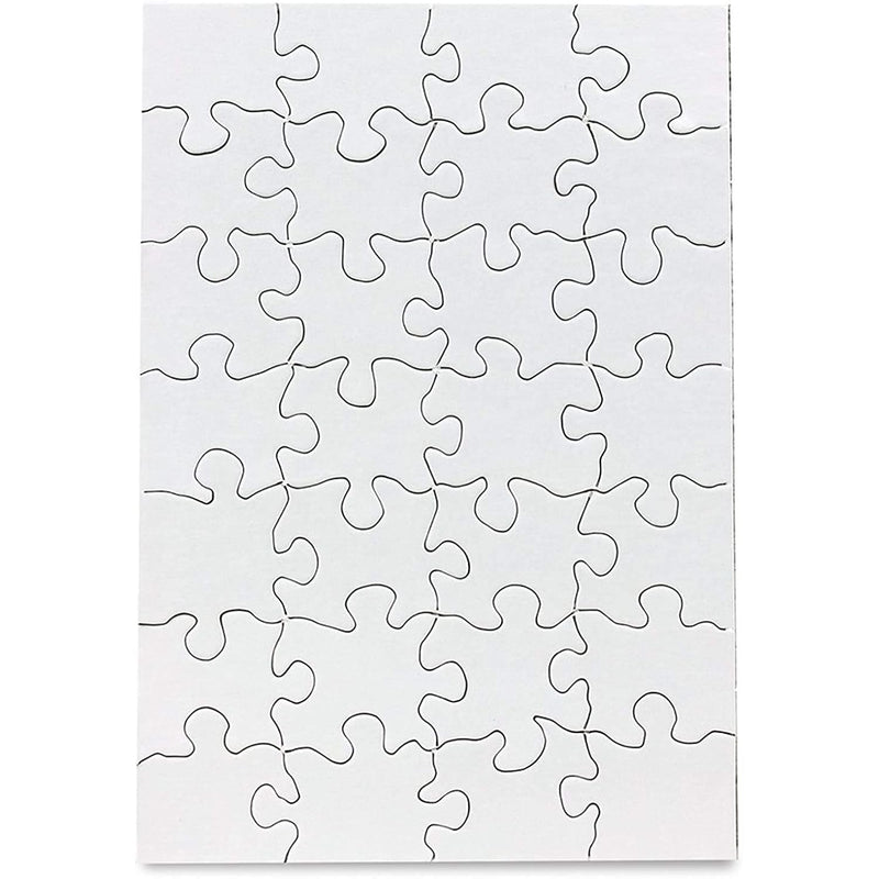 Puzzles Diy Party Invite Blank Puzzle For Decorating Art Activity Use As Pa