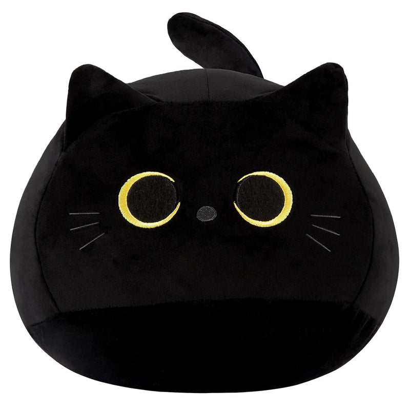 Black Cat Plush Toy 20'' Black Cat Pillow, Soft Stuffed Cat Plush Doll, Plu