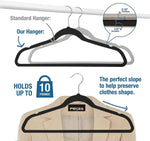 Big Clothes Hangers 50pack Non-Velvet Thin Plastic Hangers for Clothes -Heavy Duty Coat Hanger Set -Space-Saving Closet Hangers,Functional Non-Flocked Hanger