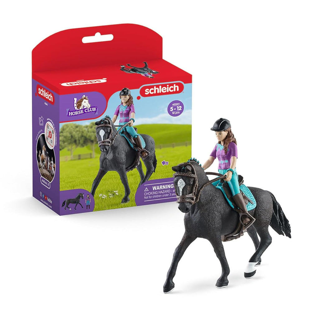 Schleich 42541 Horse Club - Cavalière Lisa Et Storm, Coffret Avec 1 Elements Inclus Dont 1 Cheval Hanovrien Et Sa Cavaliere Amz B0 Schleich 42541 Horse Club - Cavalière Lisa Et Storm, Coffret Avec 1 Elements Inclus Dont 1 Cheval Hanovrien Et Sa Cavaliere Amz B0