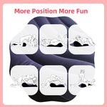 Inflatable Support Pillow Sofa ā Intimate Lounge Chair for Couples & Relaxation
