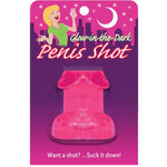 Kheper Games Glow-in-the-Dark Penis Shot Game, Pink