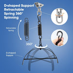 360° Spinning Sex Swing with Adjustable Straps & Sturdy Stand for Couples