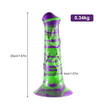 Horse Dildo,7.8In Small Dildo Monster Dildo With Strong Suction Cup,Fantasy Dildo Purple Dildo Silicone Adult Sex Toys For Women Men And Couples