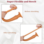 Super Long Anal Butt Plug, 24'' Huge Ox Tail Silicone Soft Large Anal Dildo Plug With Scale Readings, Anal Training Set, Anal Sex Game For Anus Vagina Stimulation (24 Inches ?X-Large)