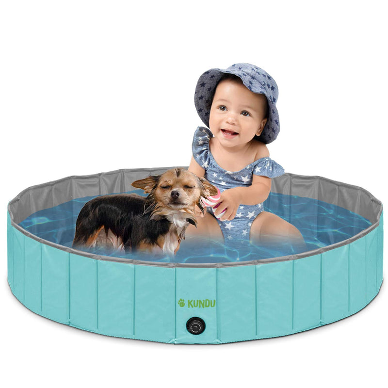 Round (32" Diameter X 8" Deep) Heavy Duty Pvc Outdoor Pets And Kids Pool/Bathi