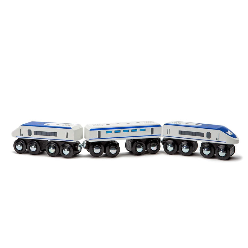 Inc. Express Train Set, Bullet Train For Wooden Train Track, Train Set Of 2 En
