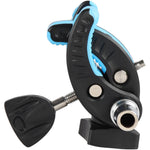 All-Metal Self-Lock Adapter For Reciprocating Linear Actuator Vac-U-Lock Connector Quicsex Machine Quick Connector G-Spot Vibrator Clamp Device Adapter Retaining Clamp Can Clip The Sex Dildo