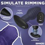 Rimming Vibrator Sex Toy For Men Women, Vibrating Roating Anal Plug With Remote, Asshole Stimulator Male Prostate Massager Anal Hole Plug Butt Sex Toys Adult