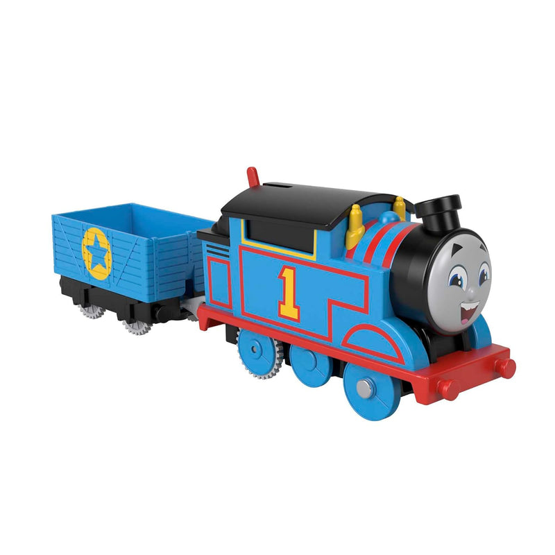 Motorized Toy Train Thomas Battery Powered Engine With Cargo For Pretend Pl