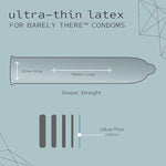 MicroThin Ultra-Sensitive Lubricated Latex Condoms β Thin, Strong & Vegan-Friendly, 12 Pack