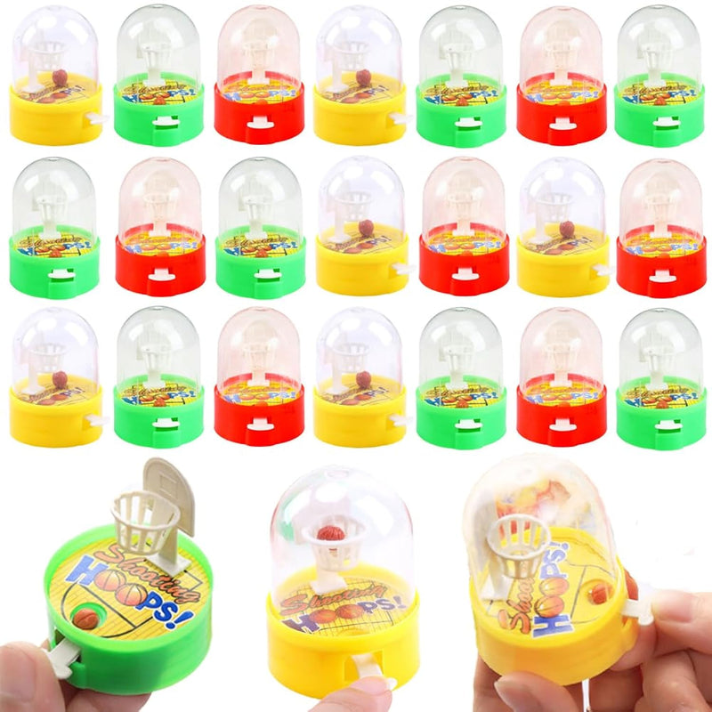 32 Pack Mini Finger Basketball Toys, Fun Handheld Basketball Shooting Games