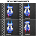 Wall Climbing Remote Control Car, 360° Rotating Dual Mode Rc Stunt Car, Toys For 3 Year And Up Old Boy, Rechargeable Toy Car With Headlight, Christmas Birthday Gifts-Blue