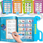 Abc Learning For Toddlers | Learning Resources | English & Spanish Sound Book | Preschool Learning Activities | Educational Learning Toys | 4 Year Old Boy Birthday Gift