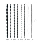 8 Sizes Urethral Sounds Silicone Penis Sounding Rods Urinary Dilator Penis Plug Urethra Stretcher Male Urethral Masturbation Rods Sex Toy For Male