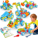 Stem Toys For 3 4 5 6 7 8+ Year Old Boy Birthday Gift, Building Toys For Kid Age 4-8 5-7 6-8 8-12, Preschool Educational Stem Kit Creative Activities For Boys Girls Christmas Idea Gift 118Pcs