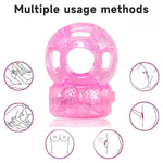 10 Pcs Disposable Vibrating Penis Ring, Clitoral Mini G Spot Stimulator? For Increased Stamina & Enhanced Erections, Female Clit Vibrator Adult Toy?For Couples Pleasure?Improved Female Pleasure