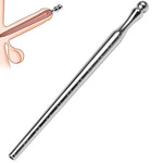 Urethral Sounds Stainless Steel Penis Plug Masturbation Rod Urethral Dilator Bladder Stimulation Long Inserts Catheter Sounds Sex Toys For Men Beginners (S)
