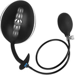 Inflatable Butt Plug Large Butt Plug, Magnetic Inflatable Dildo Wearable Huge Buttplug With Rolling Steel Ball, Anal Trainer Stretcher Silicone Expander With Safe T-Base, Adult Toys For Men Women