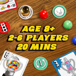Whirly Derby: The All Action Marble Racing Game | New Family Board Game, For 2-6 Players, Age 8+