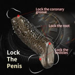 Realistic Monster Penis Sleeve Pennis Extender Male Cock Sleeve Penisen Extendors Sleeve With Particle Stimulator Penis Enlarger For Men Delay Ejaculation Stronger Erection Enhance Prolong For Couples