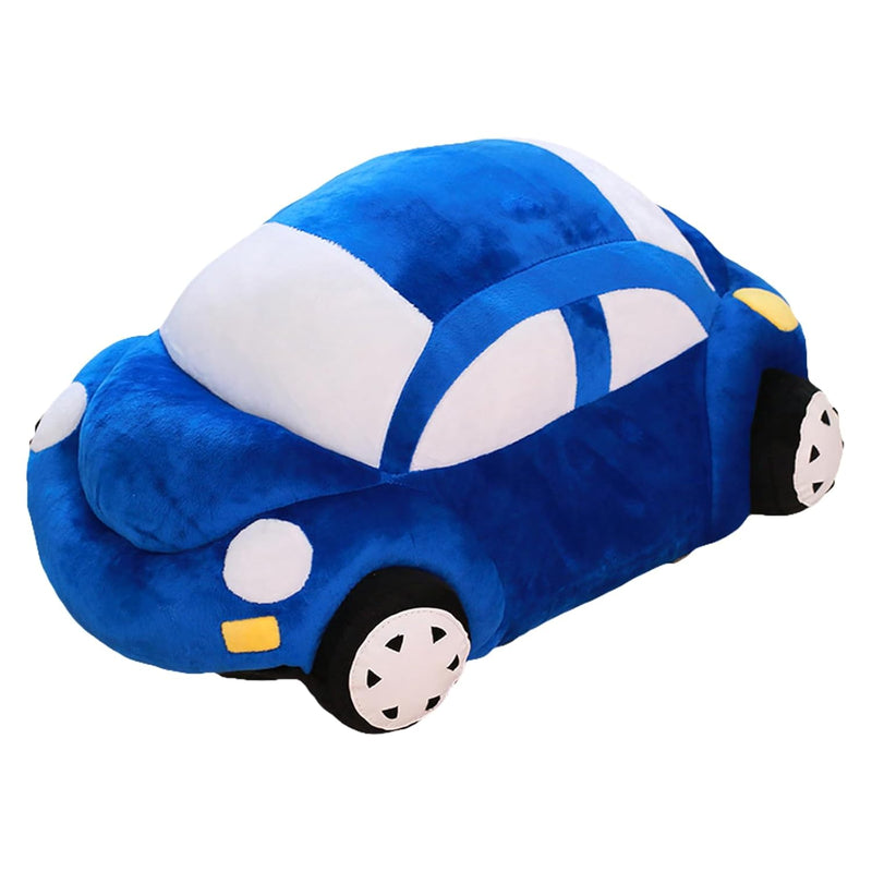 Car Plush Blue Stuffed Car Shaped Pillow Cute Toy Decor Gifts For Kids 11.8
