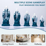 Silicone Fantasy Dildo With Suction Cup - Prostate Massager G-Spot Stimulator Dragon Dildo For Men And Women - Male Anal For Sex Toys (D218-L)
