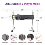 120W Premium Sex Machine,Wire-Controlled, With Vac-U-Lock, Adult Product Love Machine For Sale