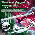 Stainless Steel Butt Plugs for Prostate Massage and G-Spot Training - Beginner's Starter Set with 3 Sizes