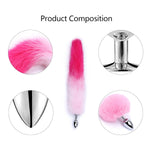 2Pcs Anal Plug Sex Toy For Gay Sex Toys,Butt Plug Stainless Steel Anal Plug Fetish Butt Plug,Adult Sex Toys For Women Couples