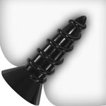 11.41'' X 3.03'' Super Big Thick Wide Girth Butt Plug, Threaded-Nail-Shaped G-Spot Dildo, Anal Opening Trainer Butt Stretcher, Suction Cup For Hands-Free Play, Adult Sex Toys For Advanced Men Women