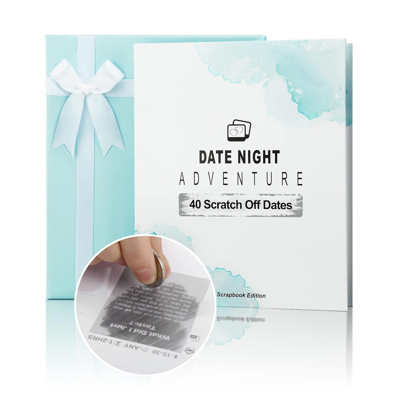 Date Night Adventure Book For Couples 40 Scratch Off Challenge And Date Nig