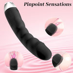 Vibrator Dildo For Women G Spot Rose Toy Clitoral Stimulator Sex Toys Dildos Vibrator With 10 Vibration 7 Thrust Mode Rabbit Vibrators Adult Sex Toy For Women Couple