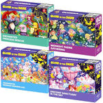 4X60 Piece Puzzles For Kids Ages 4-6 – Glow-In-The-Dark Puzzles For Kids 4-8 I Unicorns, Mermaids, Fairy Tale I Fun Educational Toddler Puzzle For Boys And Girls – Educational Game Toys Gift