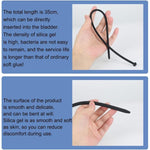 6Pc Set Male Silicone Urethra Sound Tail Plug Vibrator - Penis Dilator Stretcher Female Sex Toys - Catheters & Sounds - Rod Urethral Obstruction Cock Expansion Stimulation Masturbation Couples