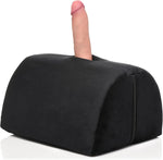 Bedroom Support Cushion for Deeper Intimacy, Toy Mount, High-Density Foam, Black