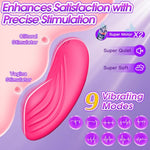 Vibrating Panties Sex Toys For Women - Remote Control Wearable Vibrator With 9 Modes, Dual Clitoral Stimulator, Smooth & Rounded Soft Silicone Discreet Mini Bullet Vibrators For Couples?