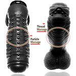 Lifelike 11.8 Inch Long 3.74 Inch Dildo, Black